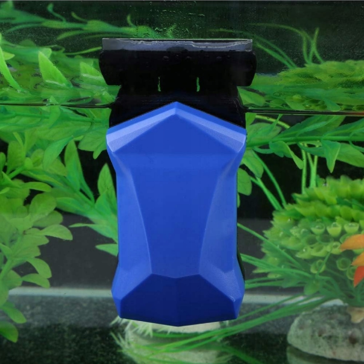 Praktická magnetická škrabka na sklo akvária